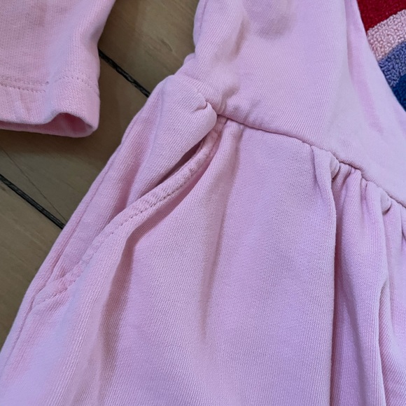 Hanna Andersson Heart Sweatshirt Dress and Leggings Set - Picture 9 of 9